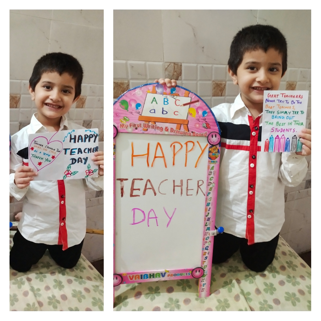 Teachers Day Celebration by Pre-Primary Students