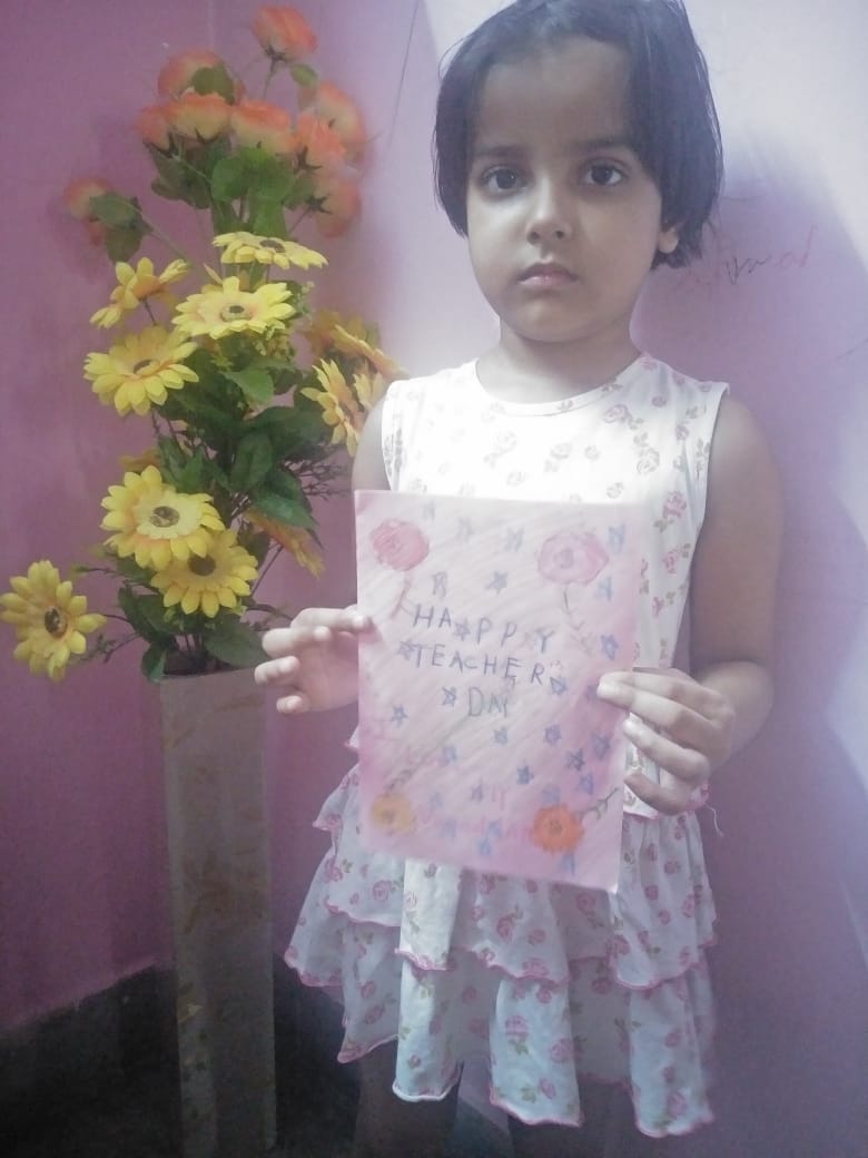 Teachers Day Celebration by Pre-Primary Students