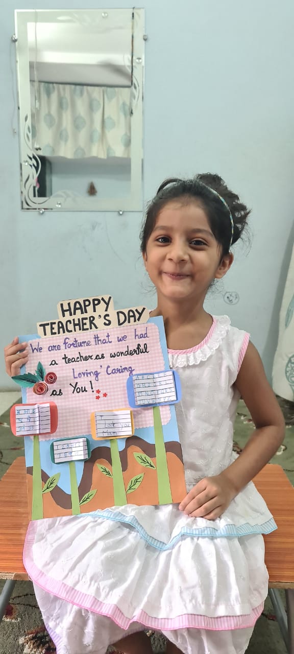 Teachers Day Celebration by Pre-Primary Students