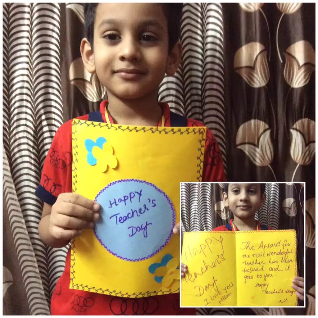 Teachers Day Celebration by Pre-Primary Students