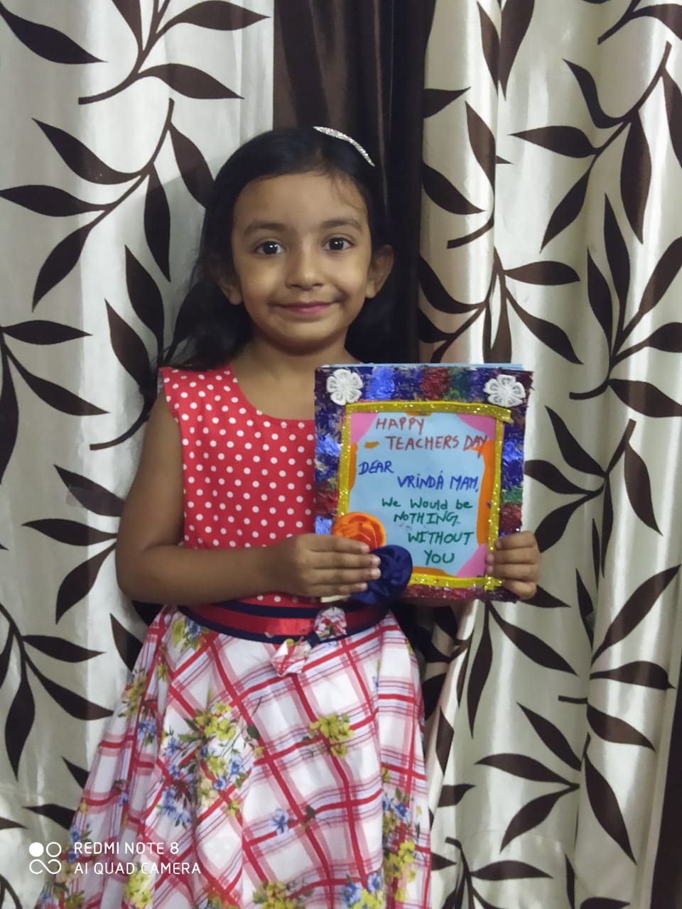 Teachers Day Celebration by Pre-Primary Students