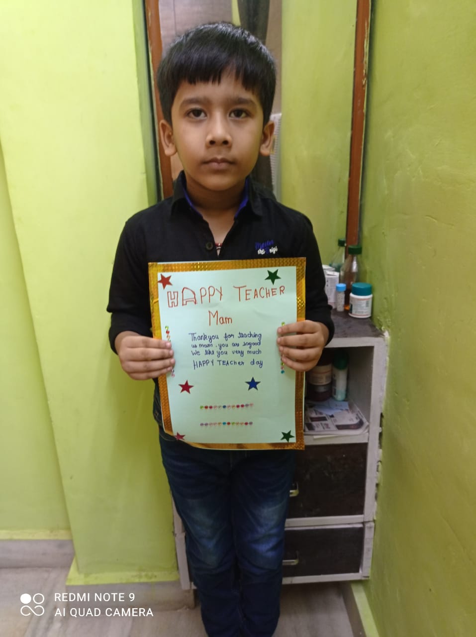 Teachers Day Celebration by Pre-Primary Students