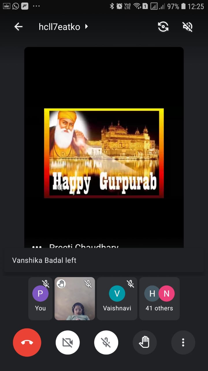 Gurupurab Celebration