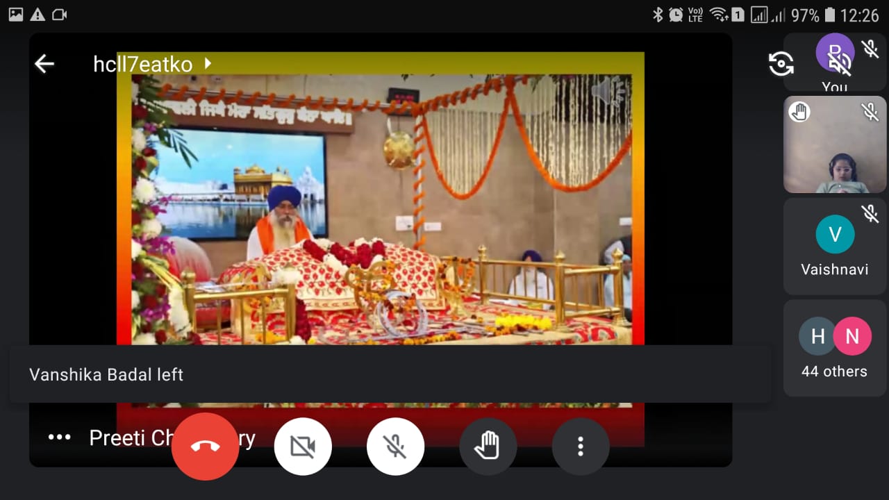 Gurupurab Celebration