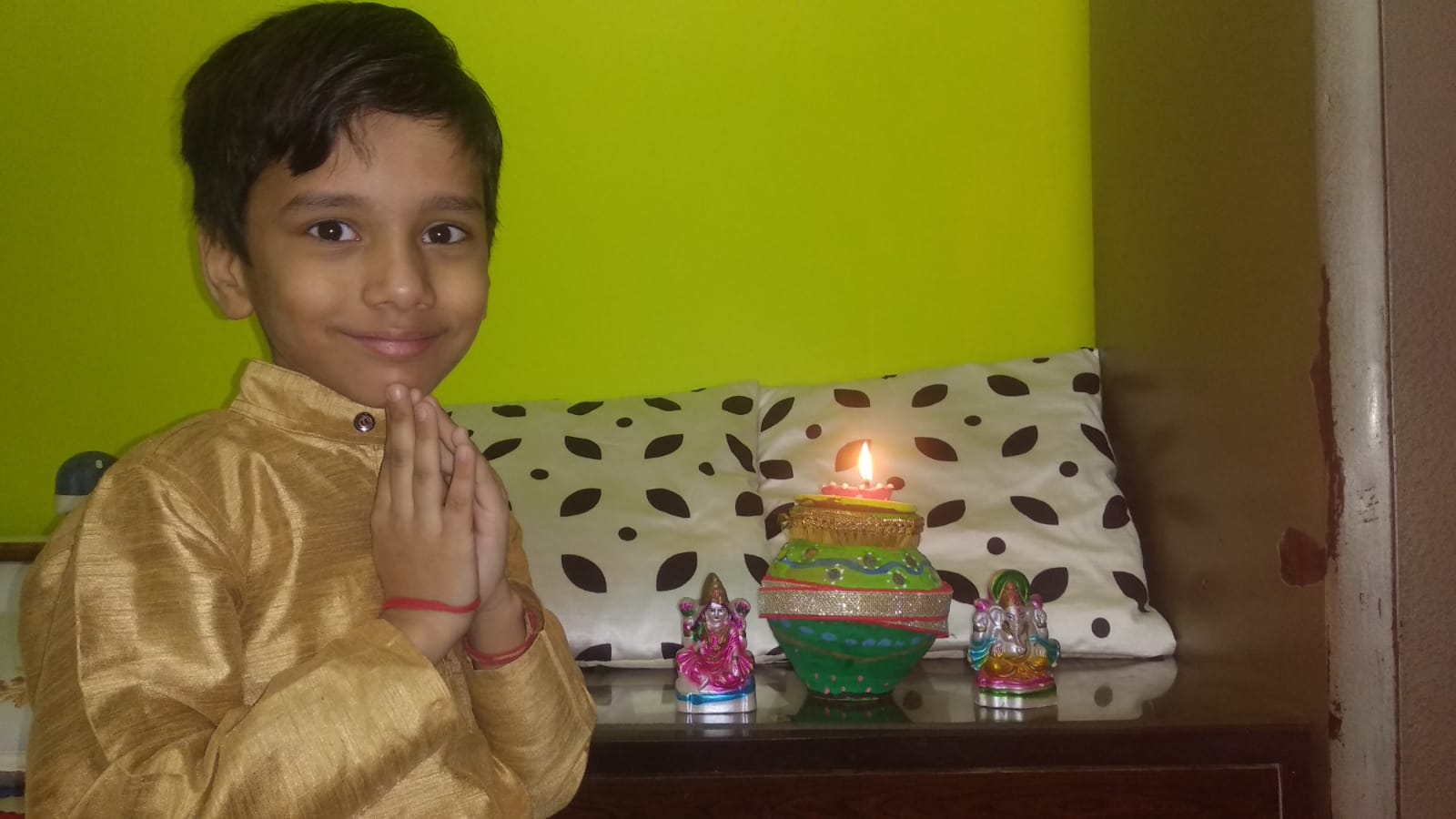 Green Diwali celebration