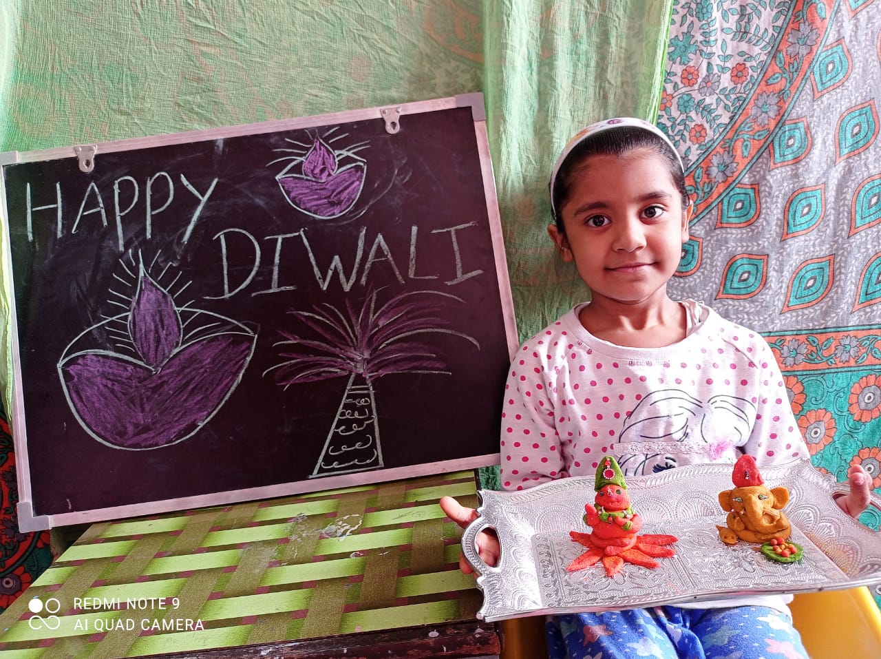 Green Diwali celebration