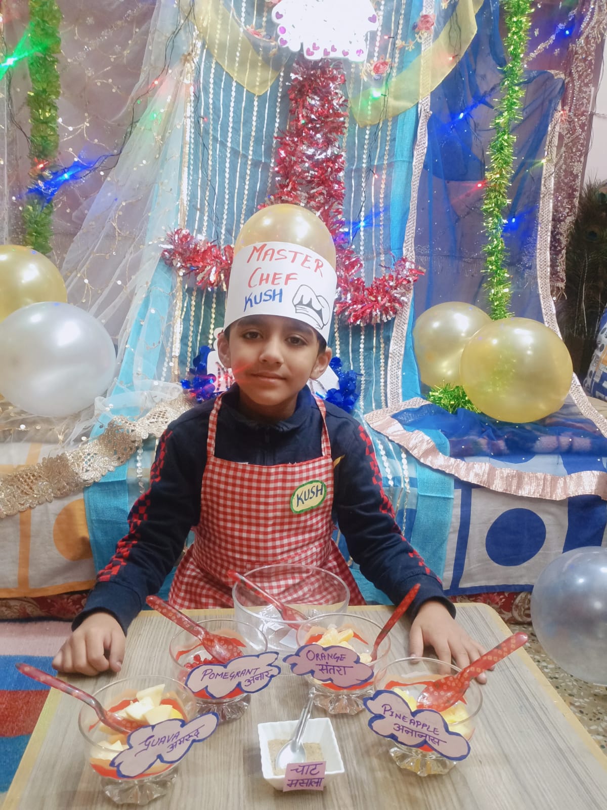 New Year Celebration by Primary and Middle wing students