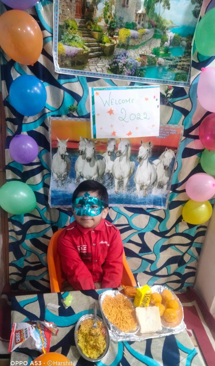 New Year Celebration by Primary and Middle wing students
