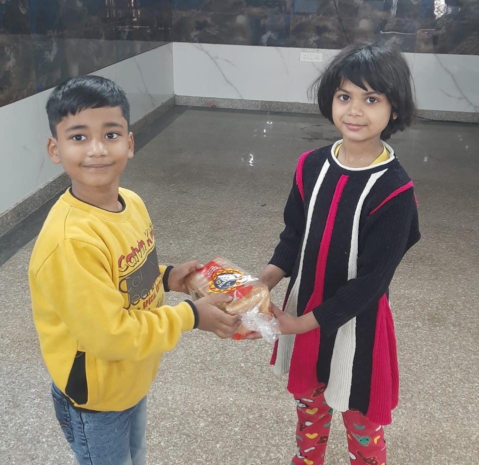 New Year Celebration by Primary and Middle wing students