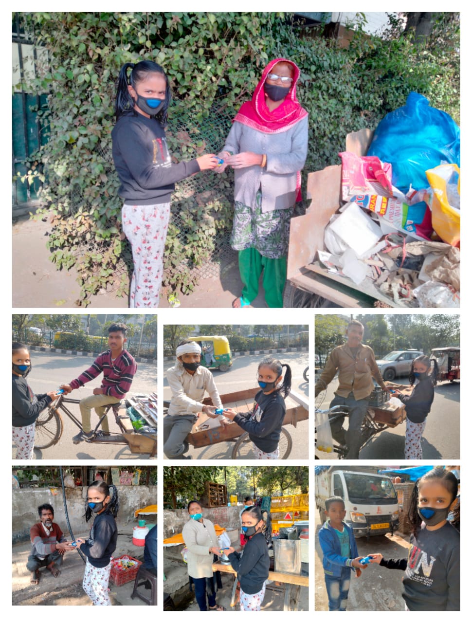 New Year Celebration by Primary and Middle wing students