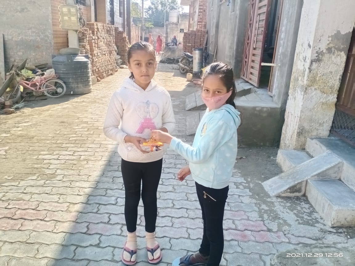 New Year Celebration by Primary and Middle wing students