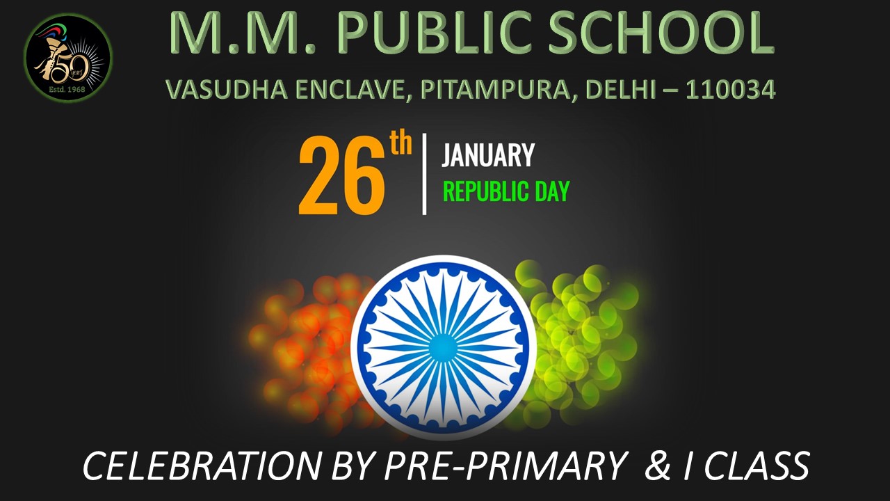 Republic Day Celebration by Pre-Primary