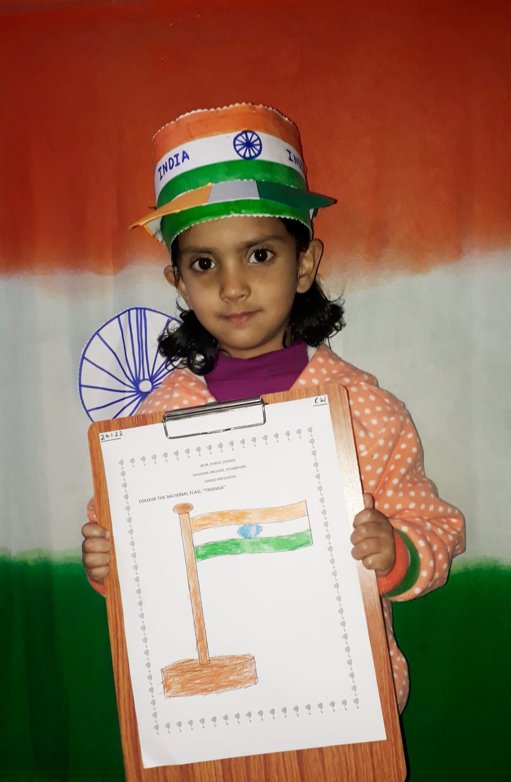 Republic Day Celebration by Pre-Primary