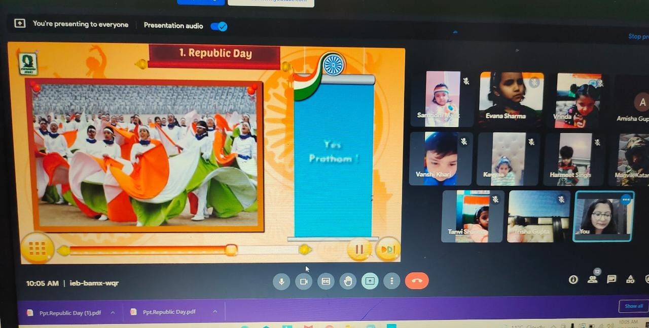 Republic Day Celebration by Pre-Primary