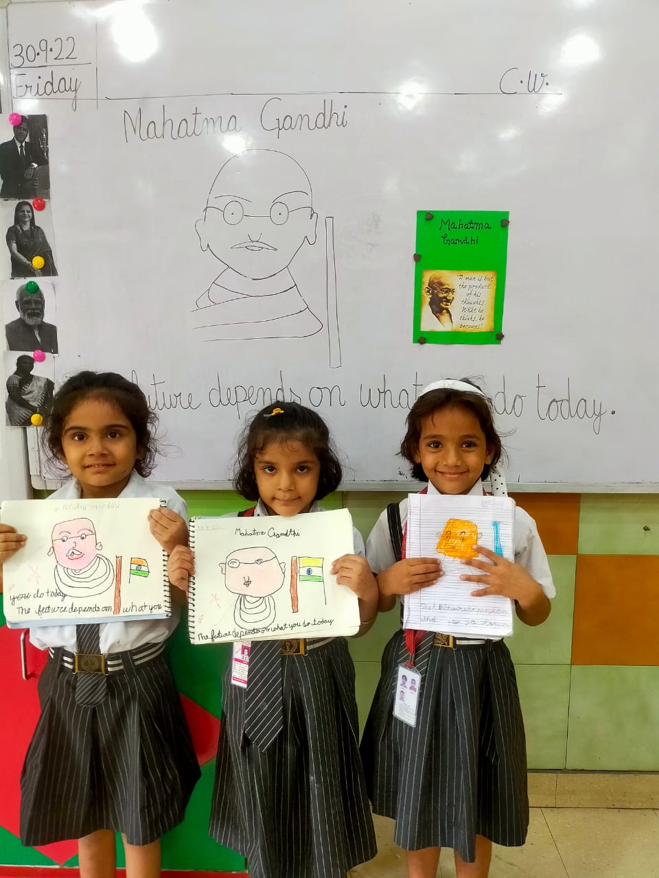 Gandhi Jayanti and Dussehra Celebration by Pre-Primary Kids