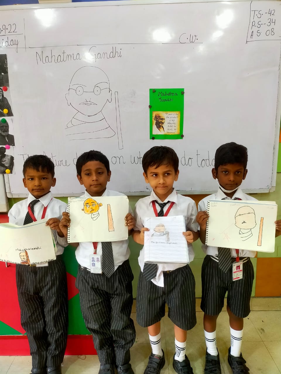 Gandhi Jayanti and Dussehra Celebration by Pre-Primary Kids