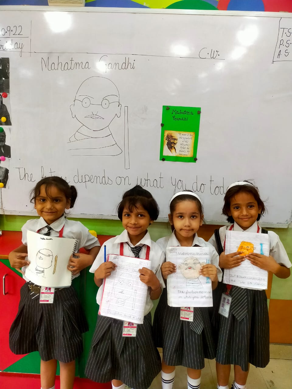 Gandhi Jayanti and Dussehra Celebration by Pre-Primary Kids