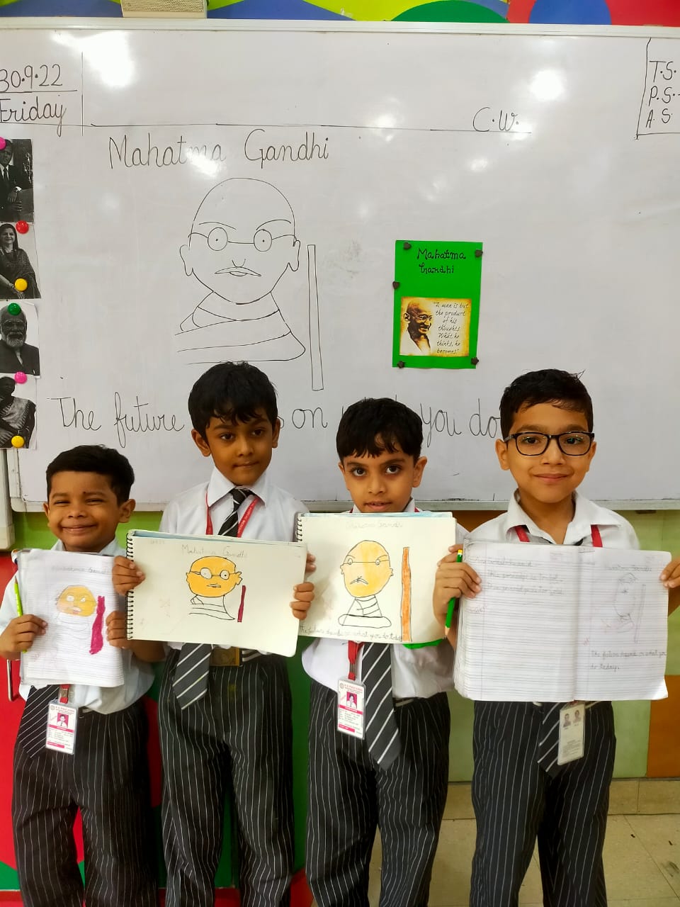Gandhi Jayanti and Dussehra Celebration by Pre-Primary Kids