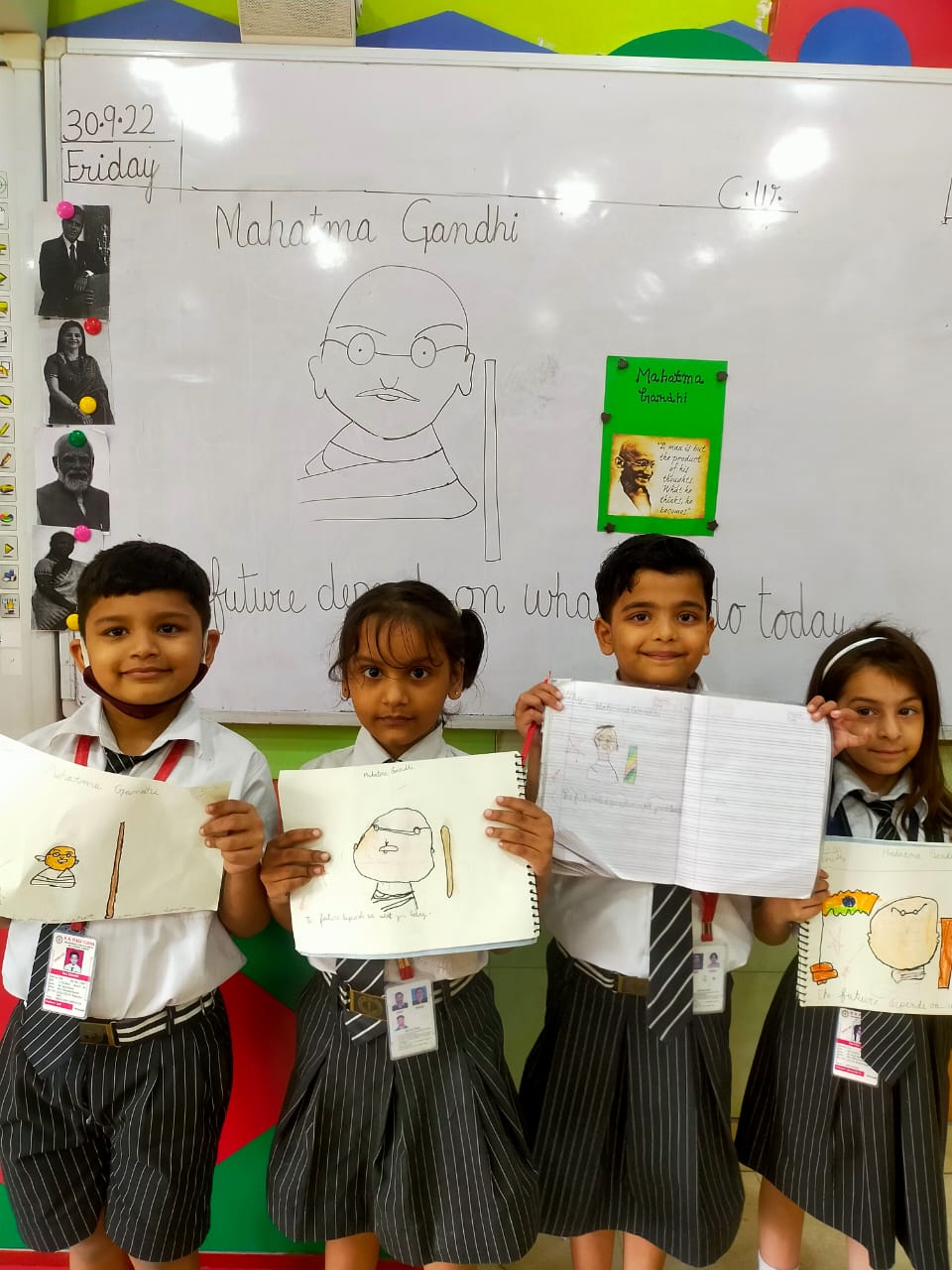 Gandhi Jayanti and Dussehra Celebration by Pre-Primary Kids
