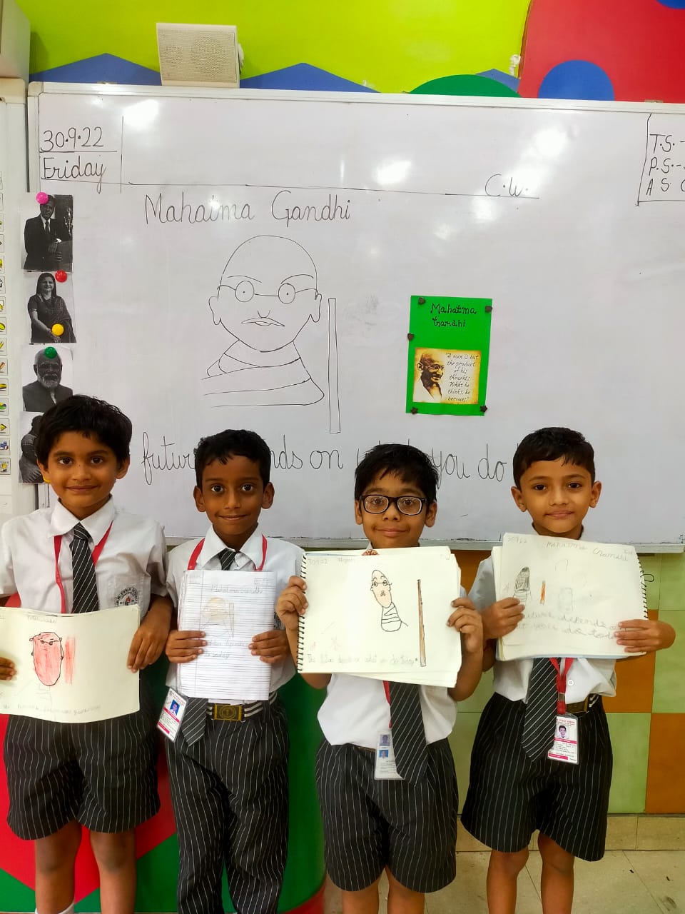 Gandhi Jayanti and Dussehra Celebration by Pre-Primary Kids