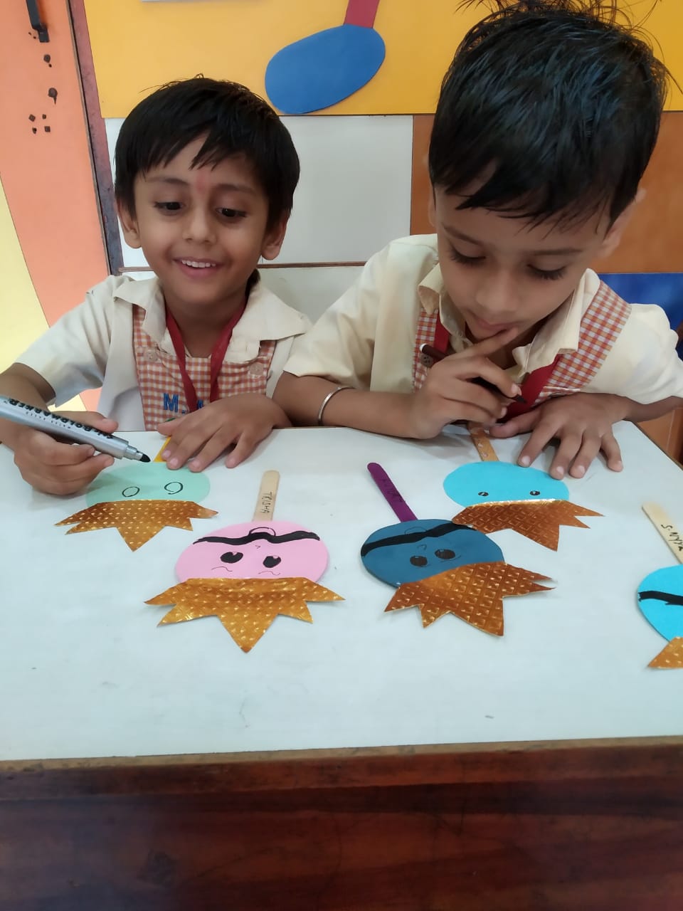 Gandhi Jayanti and Dussehra Celebration by Pre-Primary Kids
