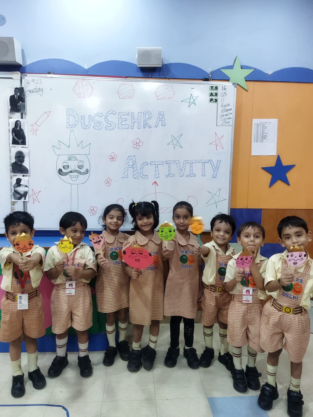 Gandhi Jayanti and Dussehra Celebration by Pre-Primary Kids