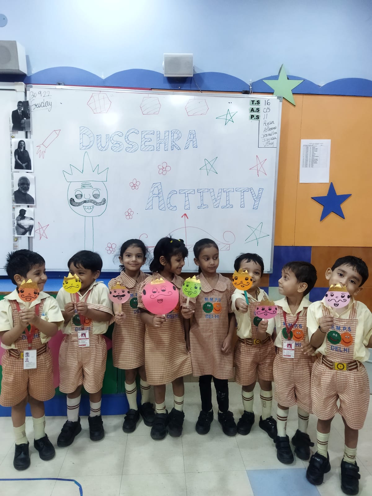 Gandhi Jayanti and Dussehra Celebration by Pre-Primary Kids