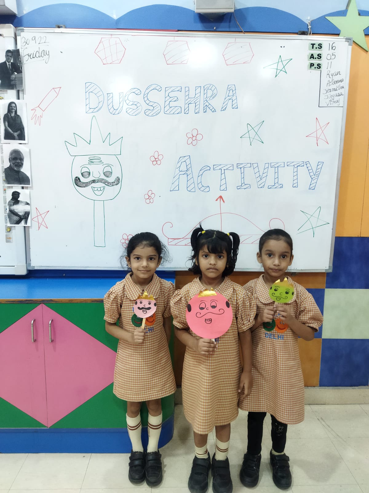 Gandhi Jayanti and Dussehra Celebration by Pre-Primary Kids