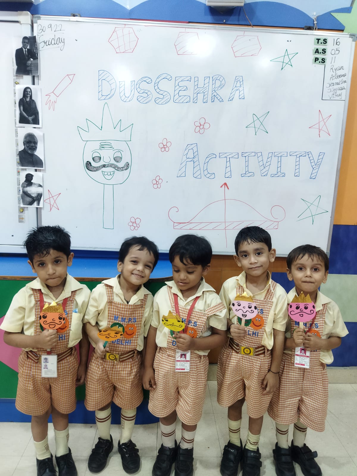 Gandhi Jayanti and Dussehra Celebration by Pre-Primary Kids