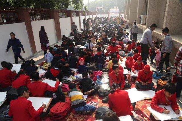 Smt. Krishna Pathak Memorial Eighteenth Inter-School Painting and Craft Competition