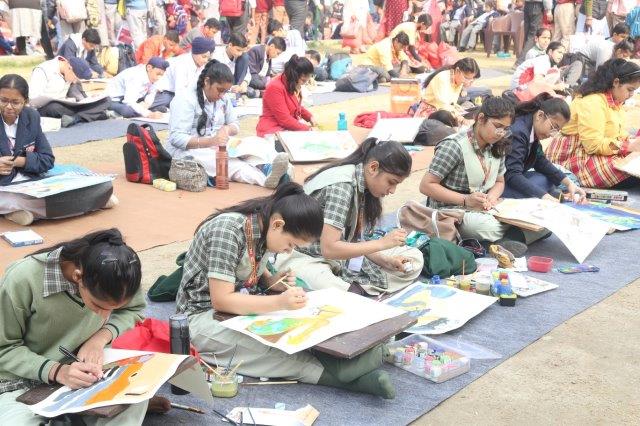 Smt. Krishna Pathak Memorial Eighteenth Inter-School Painting and Craft Competition