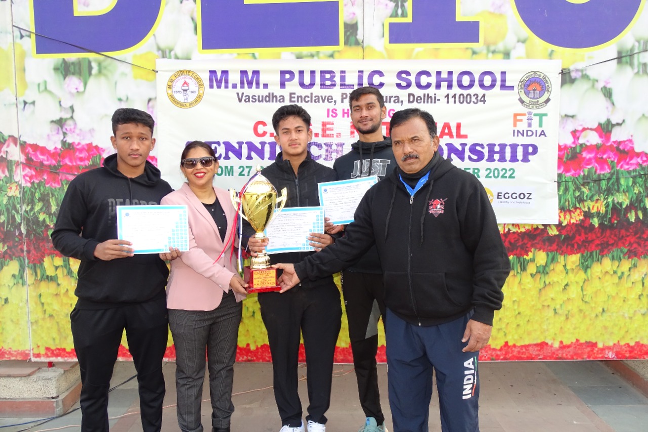 Closing Ceremony of CBSE National Tennis Championship 2022