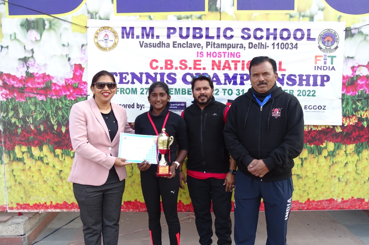 Closing Ceremony of CBSE National Tennis Championship 2022