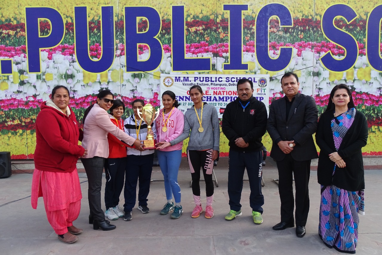 Closing Ceremony of CBSE National Tennis Championship 2022