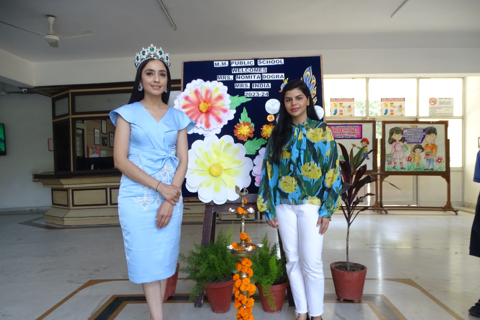 Interactive Session with the renowned Mrs. India Winner 2023-24 Mrs. Nomita Dogra.