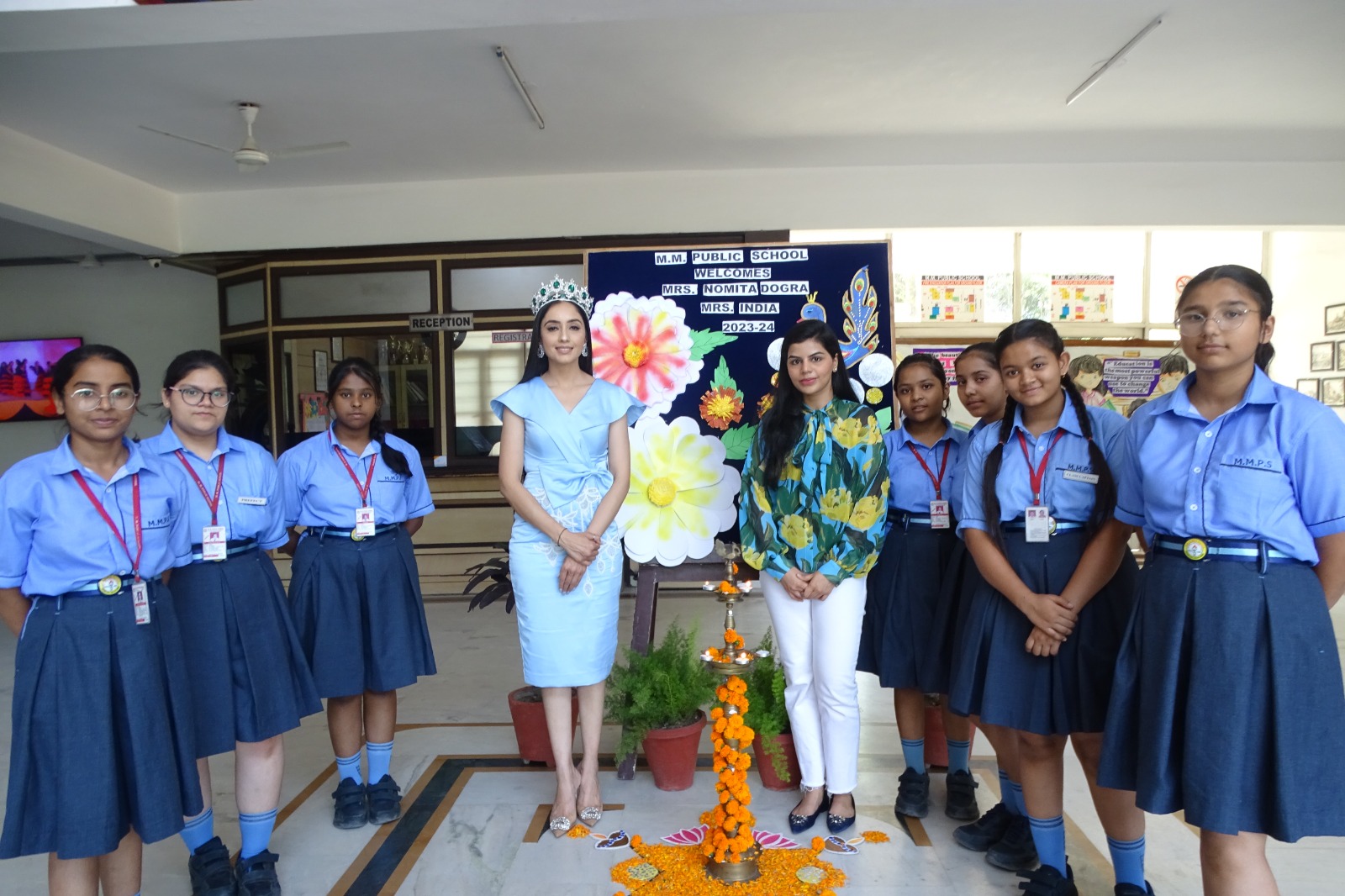 Interactive Session with the renowned Mrs. India Winner 2023-24 Mrs. Nomita Dogra.