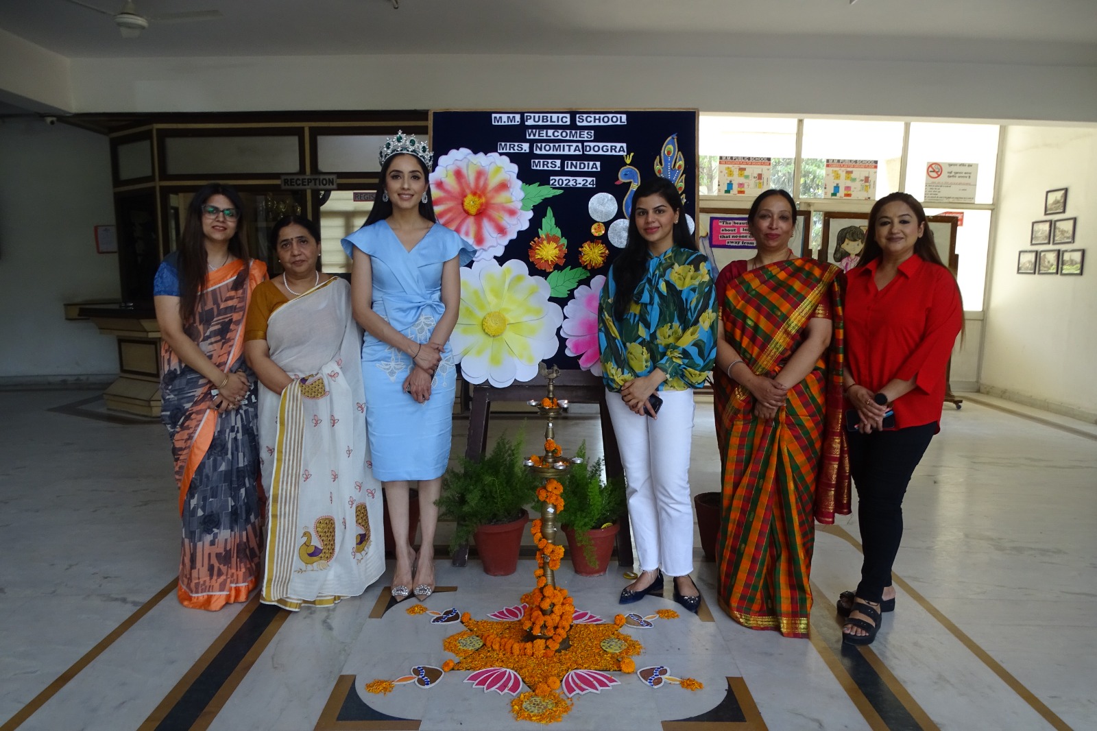 Interactive Session with the renowned Mrs. India Winner 2023-24 Mrs. Nomita Dogra.