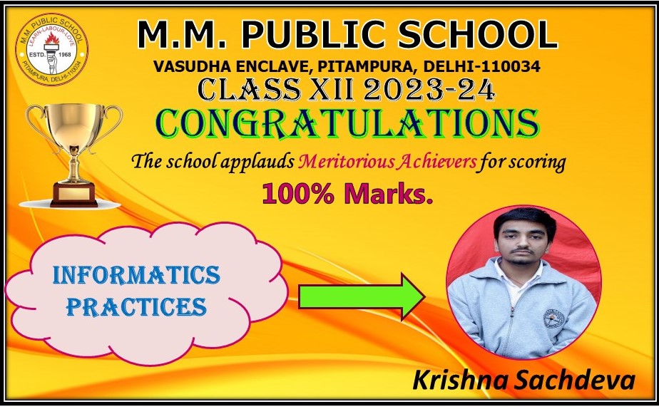 Class XII CBSE BOARD Result 2023-24