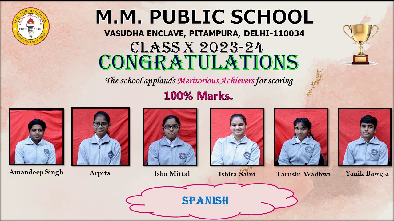 Class X CBSE Board exam Result 2023_24