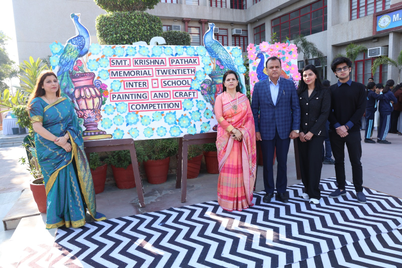Smt. Krishna Pathak Memorial Twentieth Inter-School Painting and Craft Competition