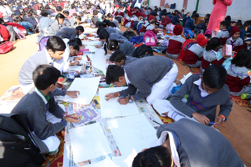 Smt. Krishna Pathak Memorial Twentieth Inter-School Painting and Craft Competition