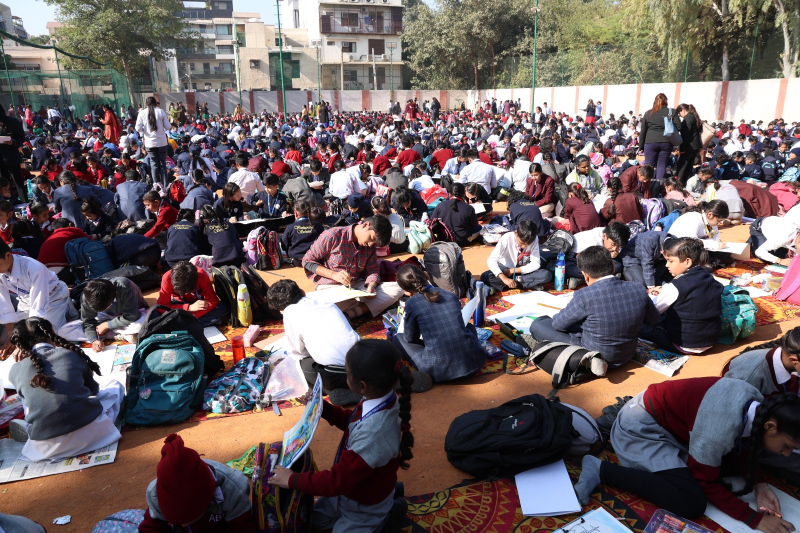 Smt. Krishna Pathak Memorial Twentieth Inter-School Painting and Craft Competition