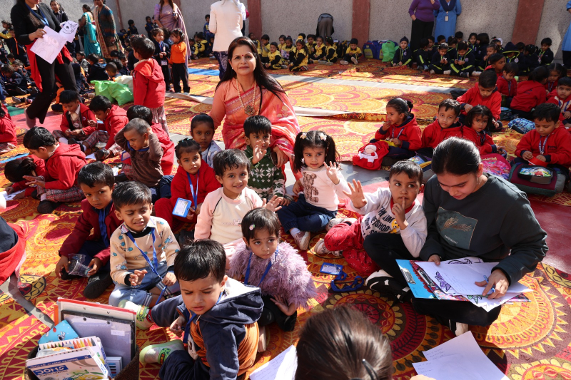 Smt. Krishna Pathak Memorial Twentieth Inter-School Painting and Craft Competition
