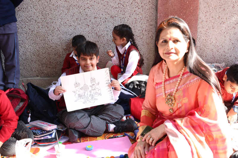 Smt. Krishna Pathak Memorial Twentieth Inter-School Painting and Craft Competition