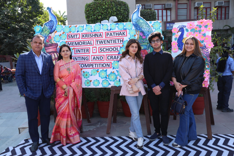 Smt. Krishna Pathak Memorial Twentieth Inter-School Painting and Craft Competition