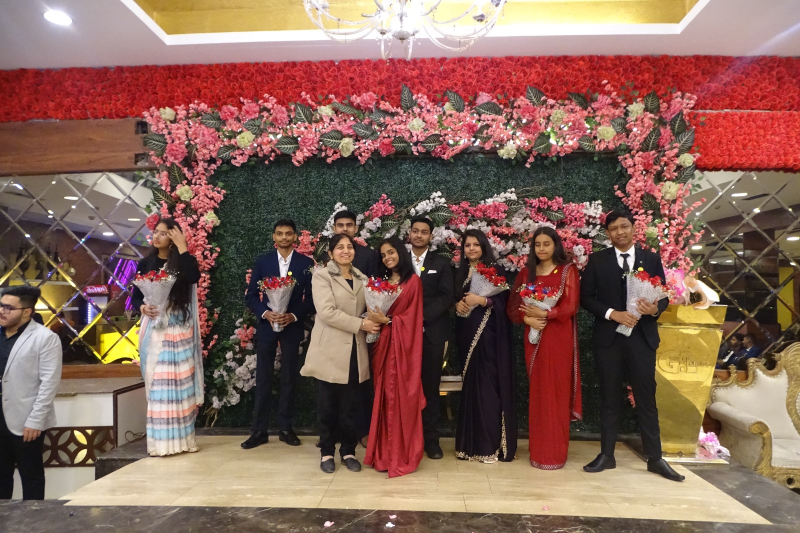 Grand Bid Adieu to class XII