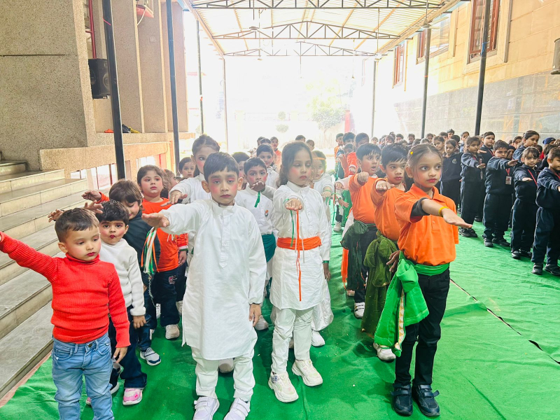 Republic Day Celebration by Tiny Tots