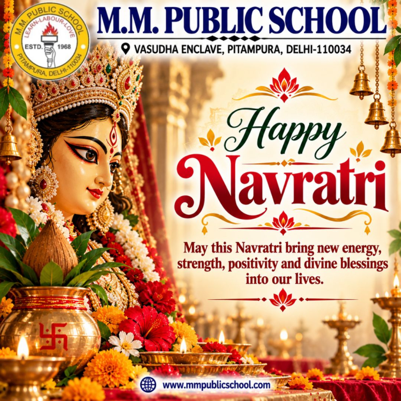 Wishing everyone a blessed, joyful and prosperous Navratri!