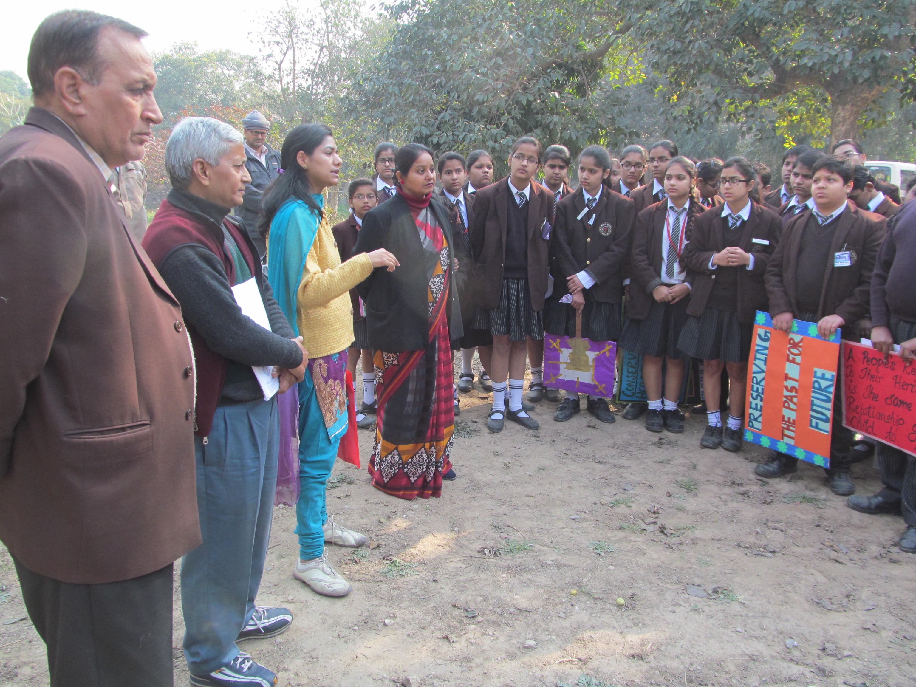 THE HERITAGE WALK ON 11-02-2014 AND 12-02-2014