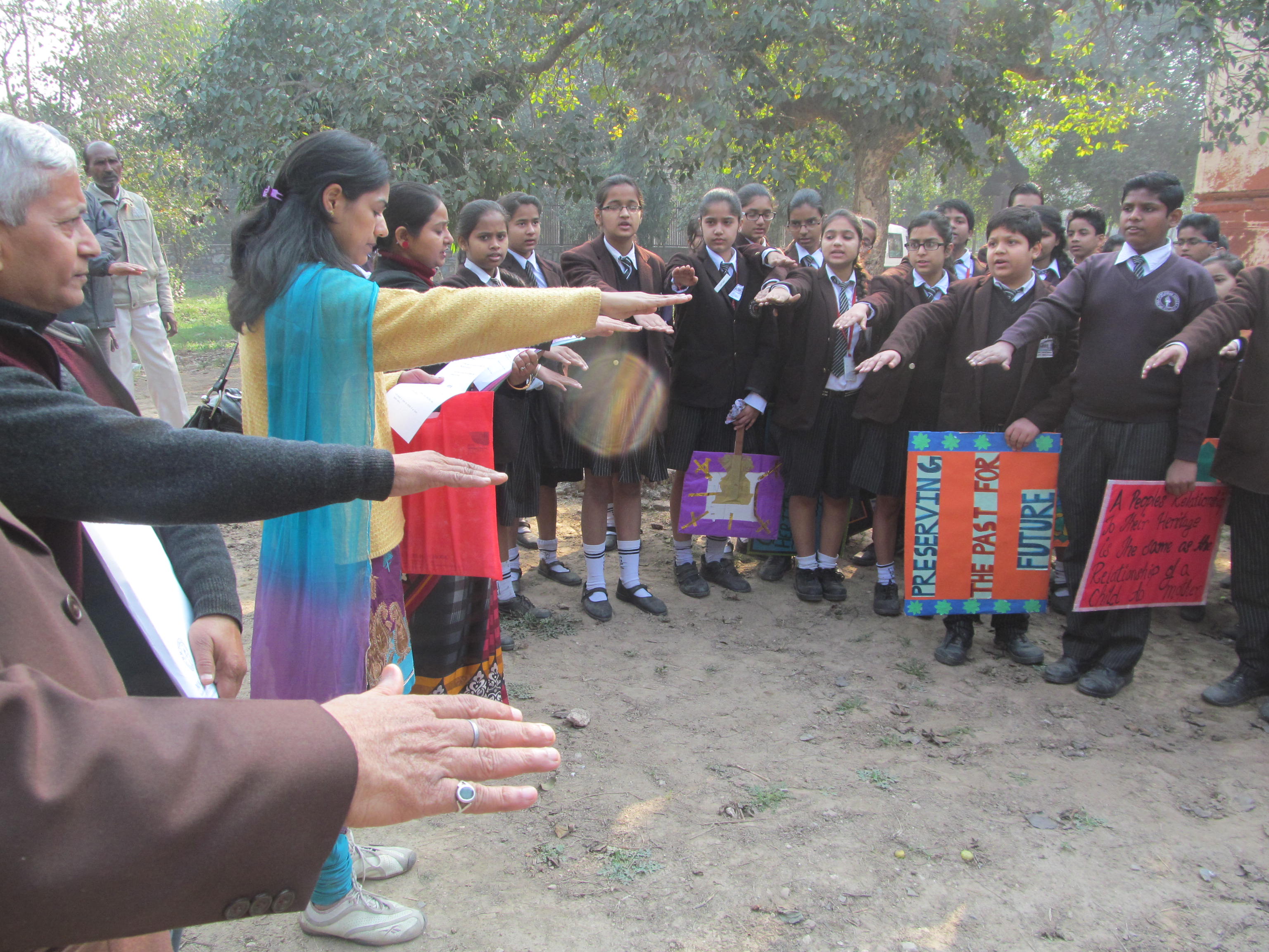 THE HERITAGE WALK ON 11-02-2014 AND 12-02-2014